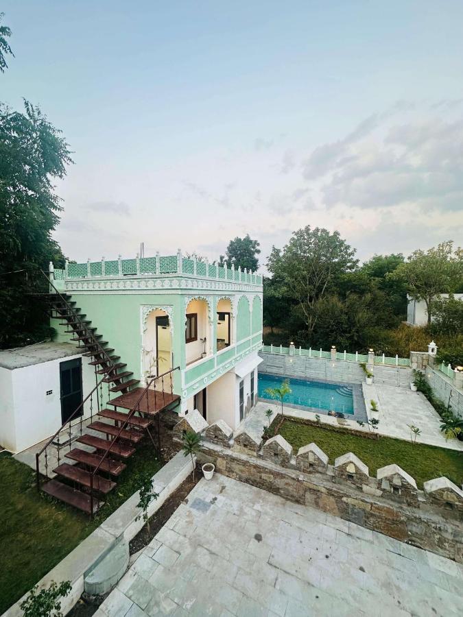 Rajasthan Haveli Villa Udaipur Bagian luar foto