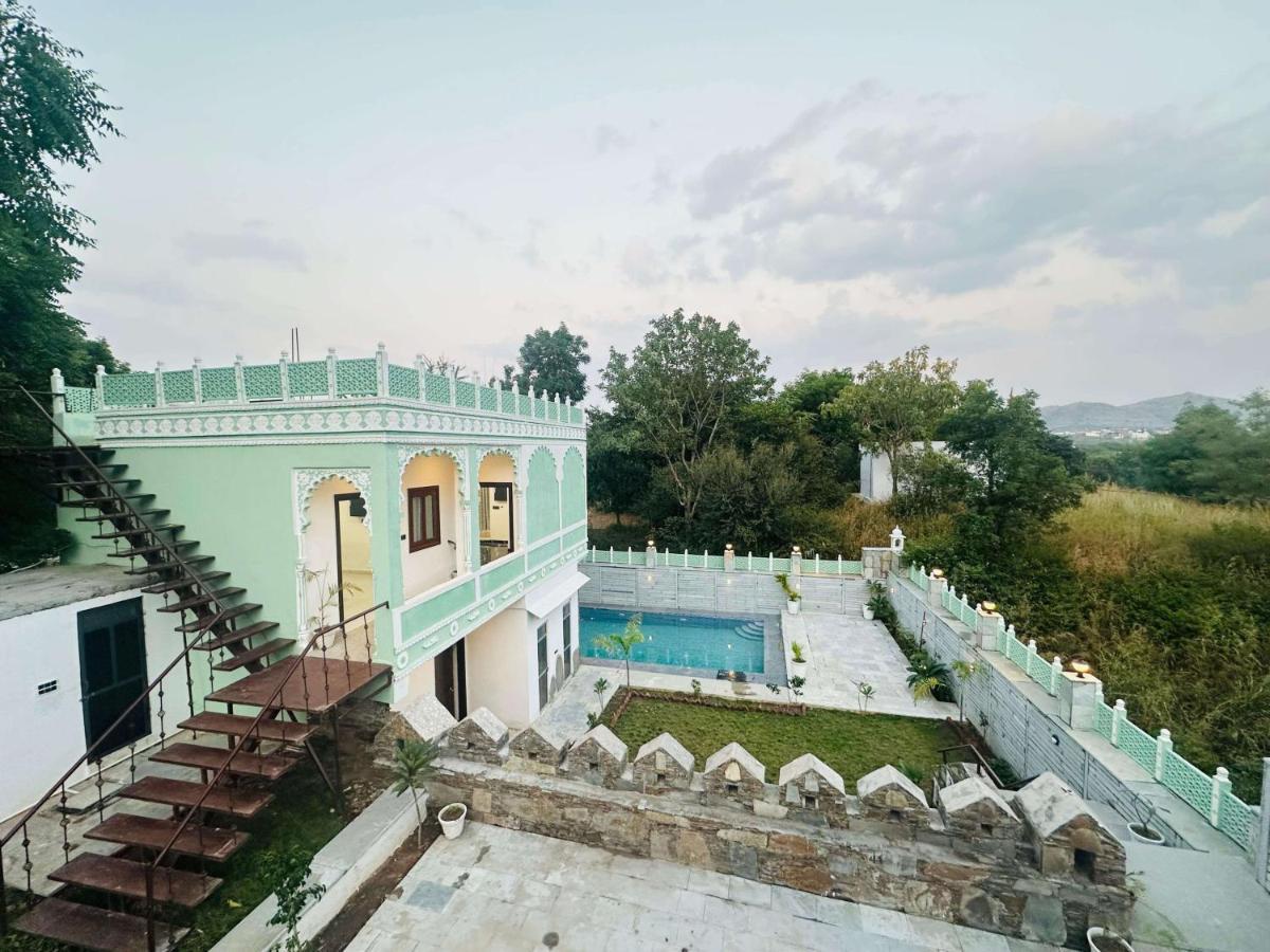 Rajasthan Haveli Villa Udaipur Bagian luar foto