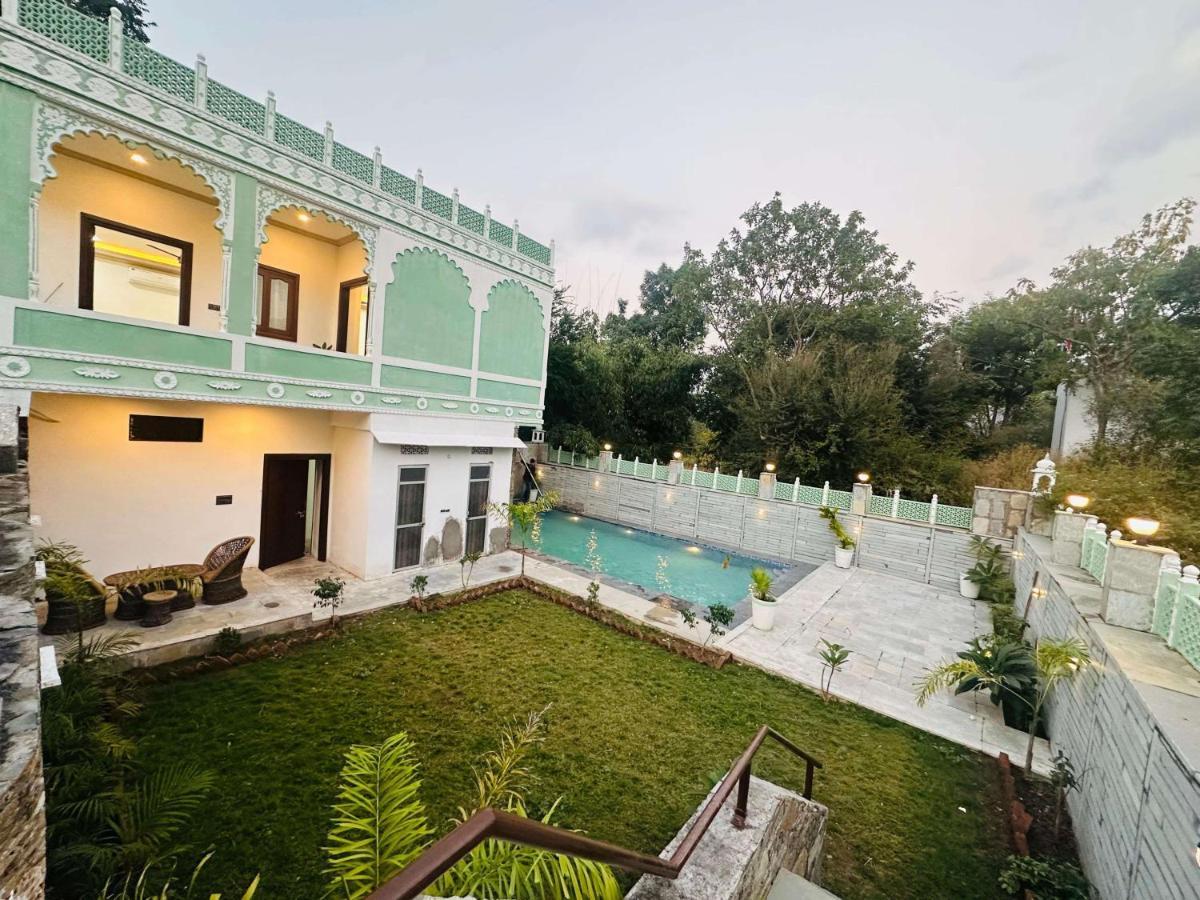 Rajasthan Haveli Villa Udaipur Bagian luar foto