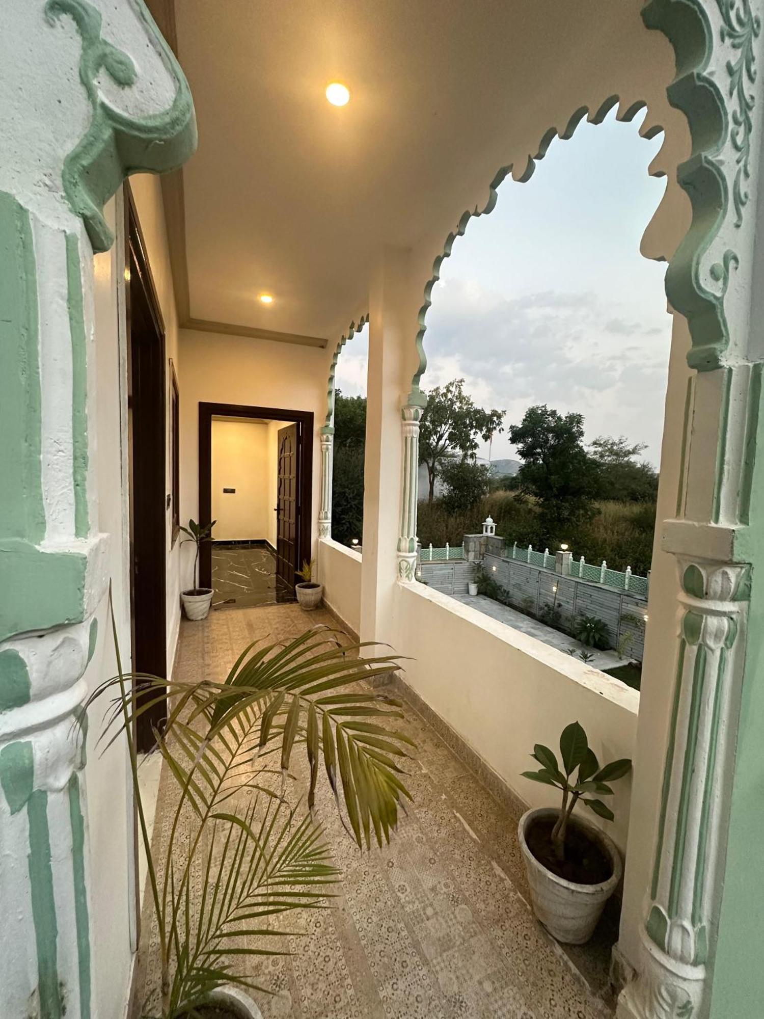 Rajasthan Haveli Villa Udaipur Bagian luar foto